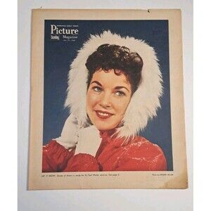 Picture Magazine Minneapolis Sunday Tribune 1/24/60 Queen of Snows Karen Sontag